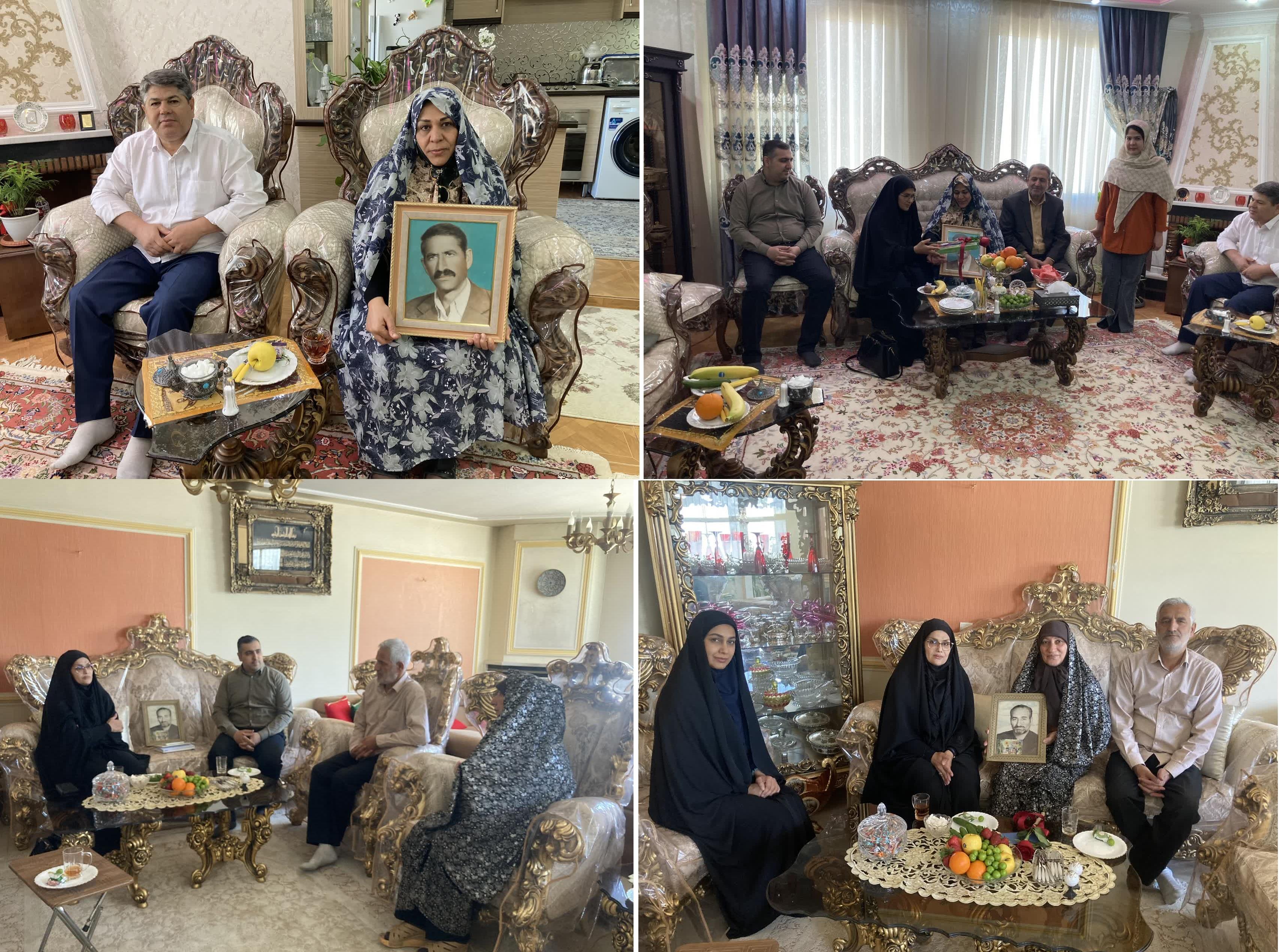 دیدار فرزندان شهید 1404 کلی