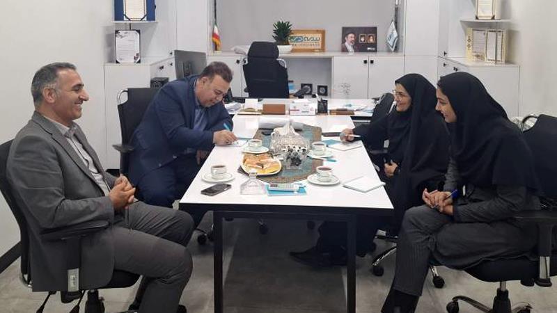 برگزاری نخستین نشست مدیریت صندوق بازنشستگی استان البرز با مدیر بیمه دی استان