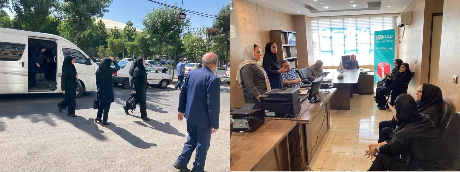 بازدید از دفاتر بیمه دی 1405 - 8