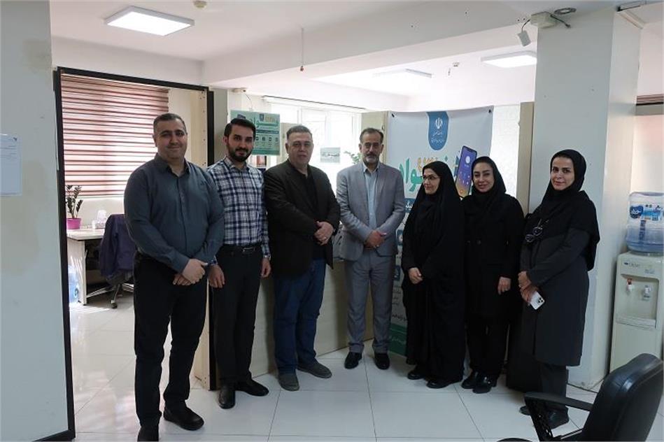 بازدید مدیر دفتر هماهنگی امور استان‌ها از مدیریت صندوق بازنشستگی البرز